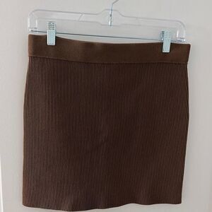 Open-edit Women's Brown Skirt